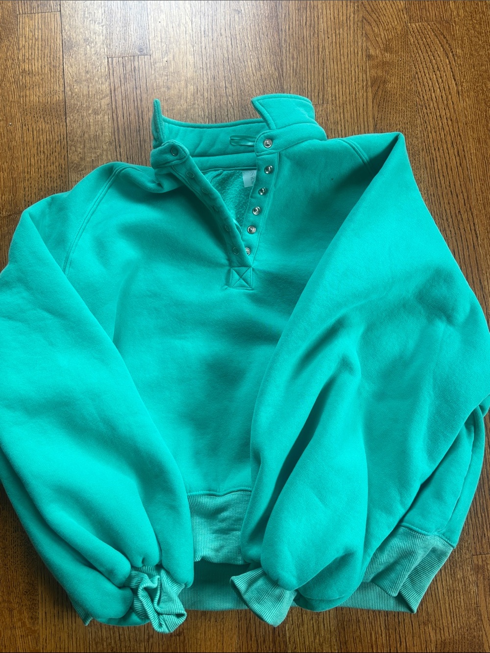 Altar’d State Revival green quarterzip pullover size small